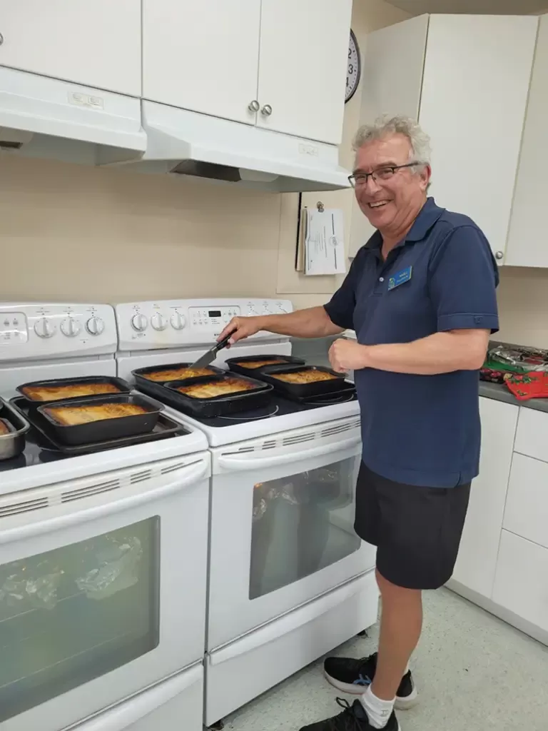 Cooking up a storm in the kitchen!